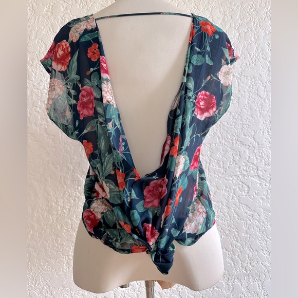 Vintage floral shirt - Picture 3 of 7